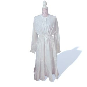 Land's End Eyelet Maxi Dress